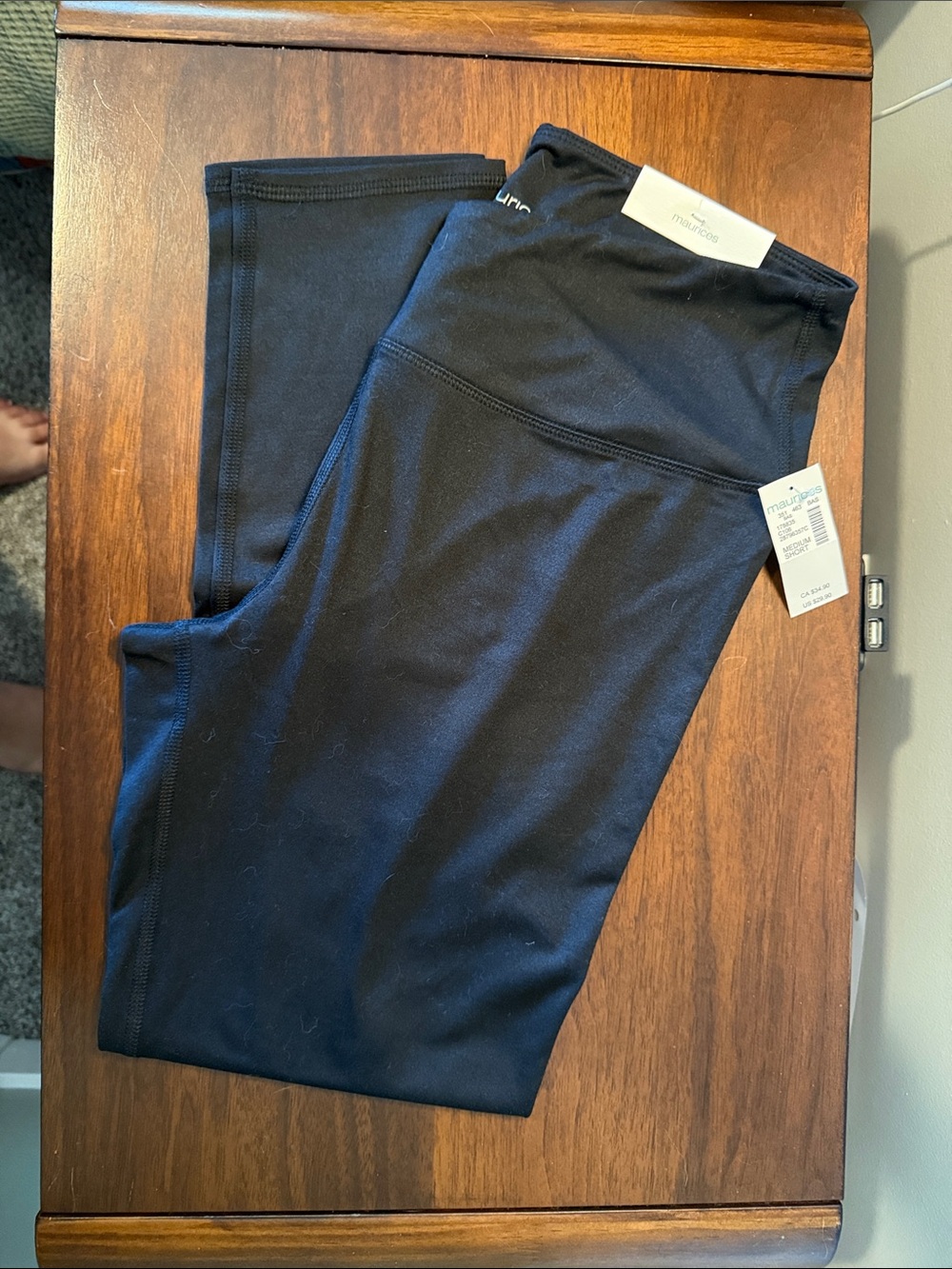 Maurices Black Leggings